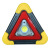 汽车三角反光警示牌车载行车安全用品应急三角架太阳能充电爆闪灯 太阳能款【三灯珠】警示牌