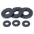 汐茨 8.8级 10.9级黑色高强度加厚垫片圆型加大模具压板车床垫圈 M24（外55厚8）精车+热处理车制 