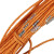 稳斯坦 W637 尼龙测绳内置钢丝测绳测绘绳子丈量绳测距绳子 尼龙测绳内置钢丝50米