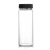 透明玻璃样品瓶试剂瓶广口密封瓶丝口瓶化学实验室璃瓶大口取样瓶定制 透明120ml+四氟垫