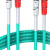胜为 电信级光纤跳线 50/125低烟无卤环保外被 收发器尾纤 LC-LC 多模双芯 OM3 15米 FOC-1150