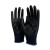 星宇红宇N539丁腈浸胶手套 12双 均码 黑色 耐油耐磨防滑透气工地工作劳保手套 定制
