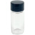 样品瓶透明小玻璃瓶带盖密封瓶棕色化学试剂瓶西林瓶小瓶子小空瓶 透明 15ml/个