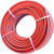 红色条纹8mm 空压机气管氧气泵软胶管高压耐磨压风炮管送快接接头 内径8mm10米（送普通快接）