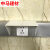 ABDT 120*50 铝合金方线槽 多功能面板线槽 充电桩线槽 插座线槽 壁厚0.9MM 银灰色