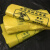医院大垃圾袋黄色手提式一次性平口废物诊所小号塑料 加厚平口55*60黄色100只适合20 加厚
