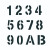 藏狐 藏狐 字漏板 定制作镂空喷字模板喷漆模板刻漏数字母墙体空心字广告牌金属图案