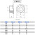 中吉万兴 10.9级8.8级碳钢法兰带齿螺母防松螺帽细牙正牙细牙带齿法兰螺母 【8级】M5标准牙 (100个)