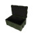 君品仕佳 滚塑箱器材箱空投箱注塑箱战备箱装备箱军绿色950*600*500mm