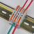 导轨快速接线端子排 电线连接器UK2.5b插拔对接组合轨道端子KV121 绿色50只装(KV121端子)