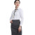 中神盾 V-106  女式衬衫修身韩版职业商务免烫衬衣 白色斜纹 155-160/M (100-499件价格)