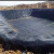 鱼塘防渗膜HDEP土工膜鱼池防水膜鱼塘专用膜黑色塑料防水布藕池膜 14米宽10米长