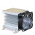德力西SRQY2大功率散热器三相固态继电器成套  150125135