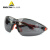 代尔塔（DELTAPLUS） 101120  护目镜防风沙防刮擦防冲击骑行防护眼镜 黑色太阳眼镜 1付装