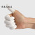 手指套防滑耐磨护手橡胶乳胶电子工业无尘一次性手指套 米黄指套(20粒)均码 默认