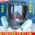 GJXBP防毒面具防尘喷漆专用6800工消防全面罩农面罩 3件套全面具+7号滤毒盒