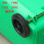 户外大号垃圾桶轮子100/120/240L升轮轴轱辘20cm通用轮子配件 240L军绿色盖子