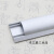 铝钛合金线槽弧形金属明装半圆地面压走行布铝合金线槽电线槽 拉丝银