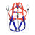 五点式双挂钩安全带 缓冲欧式全身五点式高空作业保险带户外施工带双大钩MYFS 欧式双小钩/2米