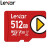 雷克沙（Lexar）行车记录仪内存卡 高速TF卡 switch无人机监控手机 PLAY tf存储卡 512G存储卡