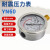 YN60耐震压力表径向0-1.6MPa抗震液压水压气压真空表负压表指针式 0-0.16MPA