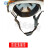 约巢热浪RL-280自动变光面罩电焊面罩安全帽太阳能参数调焊工头盔翻盖 护罩全黑款式 深蓝色安全帽 护罩全黑款式  深蓝色