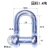 国标起重卸扣U型卡环卡扣D型吊车扣锁扣连接吊装工具行车 国标M16(1.4吨)