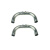 中部工品    焊接钢管配件 JDG/KBG镀锌穿线管锁母 弯头 金属线管   单位：包  φ40（4个/包） 