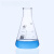 蜀牛 三角烧瓶宽颈 大B口高硼硅耐热玻璃锥形瓶 实验室三角摇瓶50ml 100ml 250ml 50 100ml