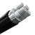 铝芯电缆线4芯16 25 35 50 70平方铝线地埋线三相四线铠装铝电缆 国标YJLV3*95+1*50（地埋） 10米