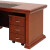 花都家美办公室L型班台办公桌实木油漆老板桌子转角电脑桌椅写字台1.6米B2