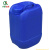 齐鲁安然 塑料油桶 方形桶 储水桶 扁塑料桶 15升水桶 25L方形酒桶 30公斤化工桶 废液桶【蓝色5L】