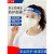 盛融乾防护面罩隔离透明塑料护目面屏帽防尘防飞沫脸罩脸头罩 透明英文(500)只