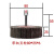 百叶轮磨头 带柄叶轮 百页叶轮打磨头 抛光轮砂布轮 砂纸磨头 带6柄叶轮80*25(5个80#)