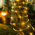 艾睿益led太阳能管子灯串户外防水灯带圣诞装饰灯彩灯串铜线皮管灯