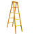 定制品质定制适用玻璃钢绝缘人字梯关节梯伸缩梯升降梯子电梯折叠梯凳电 4.0米单梯