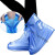 加强版防水层升级雨鞋套男女防雨鞋套 加厚防滑耐磨防尘水鞋套 (防水层)蓝色 S码(店长34-35)