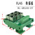 RJ45转端子RJ45转接线端子转接板网口端子卧式立式DIN导轨安装 RJ45转端子立式_6路