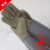 沃嘉定制适用加长型全皮电焊手套耐用隔热耐高温手套防刺防飞溅劳保手套