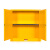 普舍（PUTSCHE）防爆安全柜 30加仑 钢制实验室化学品危化品储物柜 黄色