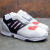 阿迪达斯 （adidas） 男鞋ZX Run系列男士休闲运动跑步鞋时尚板鞋 whiteblackred 42