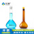 江玻容量瓶实验室A级可过检透明棕色高硼硅玻璃具塞定量瓶细颈梨形瓶10ML-1L 容量瓶透明500ml  1个(A级可过检)