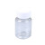 30毫升塑料瓶透明大口分装瓶pet塑料瓶液体样品瓶带盖加厚小瓶子 50毫升大口透明100个