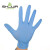 尚和手套(SHOWA) 耐磨型一次性丁腈手套(100只装)无粉实验手套 L/蓝色883 28899