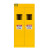 沛桥PQ-2938气瓶柜智能钢瓶柜实验室安全柜黄色双瓶无报警器