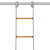 消防绳梯训练攀爬火灾安全绳救生梯软梯救援高楼高层装备宿舍 8米绳梯送挂钩和固定螺丝
