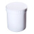 兰诗 WS5014 塑料广口涂料油墨罐HDPE大口塑料瓶实验室分装瓶  白色250ml*3