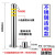 加厚不锈钢防撞柱隔离柱立柱钢管警示柱反光警示桩可移动路桩定制 不锈钢76*750活动