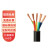 奔辉 国标YC橡套3+2芯电缆线 橡胶铜芯电线户外软芯通用护套电线 一米价 3*185+2