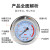 轴向带边耐震压力表油压表YN100ZT防震液压16/25/40mpa气压水压表 真空表-0.1-0mpa M20*1.5